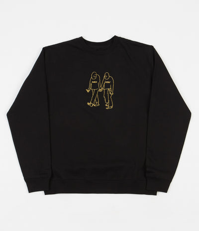 Paradise NYC Gonz Soulmates Crewneck Sweatshirt - Black