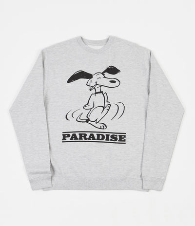 Paradise NYC Happy Dance Crewneck Sweatshirt - Grey