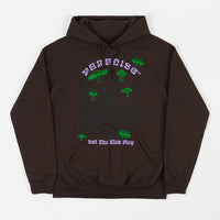 Paradise NYC Let The Kids Play Hoodie - Brown thumbnail