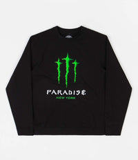 Paradise NYC Monster Paradise Crewneck Sweatshirt - Black