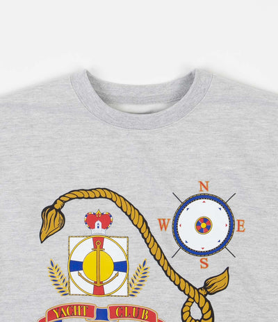 Paradise NYC Yacht Club Crewneck Sweatshirt - Grey