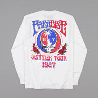 Paradise NYC Summer Tour Long Sleeve T-Shirt - White thumbnail