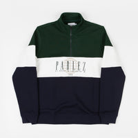 Parlez Alvar 1/4 Zip Sweatshirt - Forest thumbnail