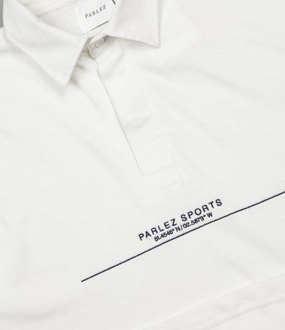 Parlez Bar Rugby Shirt - White