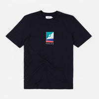 Parlez Barts Organic T-Shirt in Navy thumbnail