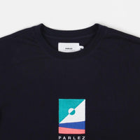 Parlez Barts Organic T-Shirt in Navy thumbnail
