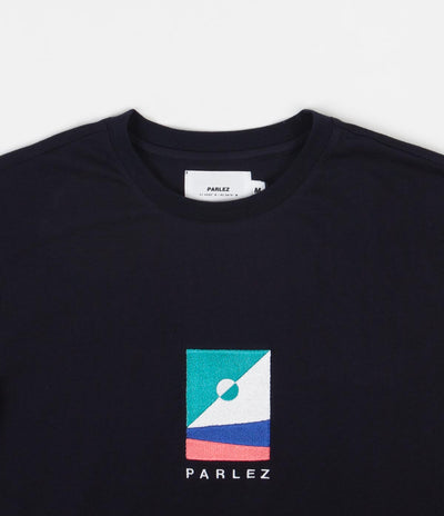 Parlez Barts Organic T-Shirt in Navy