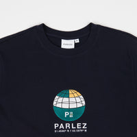 Parlez Behaim Organic T-Shirt - Navy thumbnail