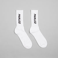 Parlez Boom Socks - White thumbnail