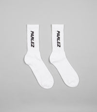 Parlez Boom Socks - White