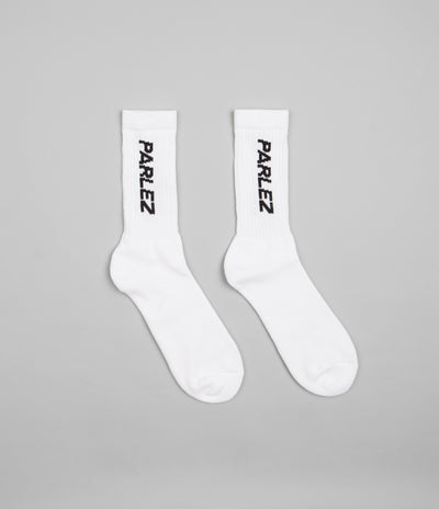 Parlez Boom Socks - White
