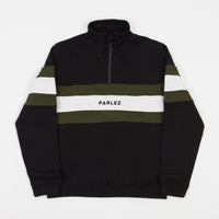 Parlez Bowline 1/4 Zip Sweatshirt - Black thumbnail