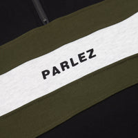 Parlez Bowline 1/4 Zip Sweatshirt - Black thumbnail