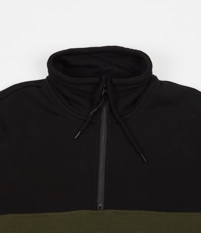 Parlez Bowline 1/4 Zip Sweatshirt - Black
