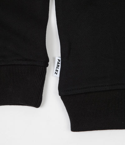 Parlez Bowline 1/4 Zip Sweatshirt - Black