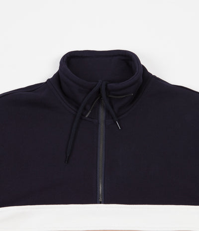 Parlez Bowline 1/4 Zip Sweatshirt - Navy