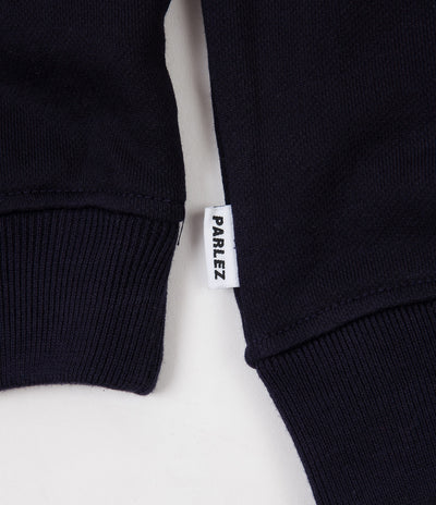 Parlez Bowline 1/4 Zip Sweatshirt - Navy