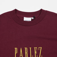 Parlez Breakwater T-Shirt - Burgundy thumbnail