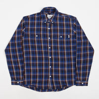 Parlez Carson Shirt - Navy Check thumbnail