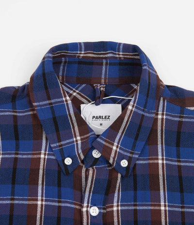 Parlez Carson Shirt - Navy Check