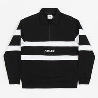 Parlez Dailey Quarter Zip Sweatshirt - Black thumbnail