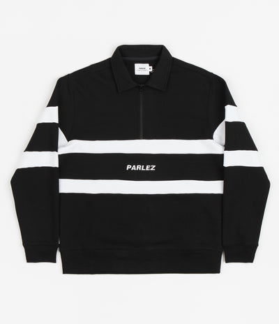 Parlez Dailey Quarter Zip Sweatshirt - Black