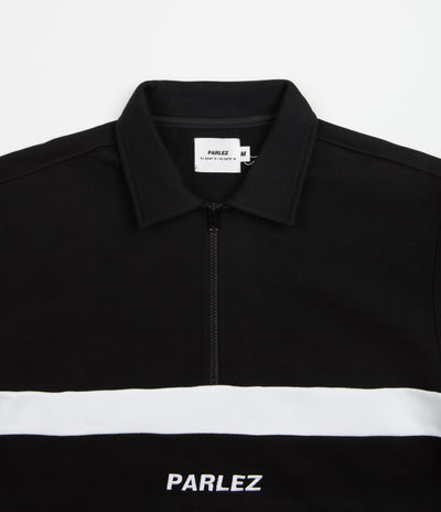 Parlez Dailey Quarter Zip Sweatshirt - Black
