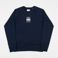 Parlez Edgar Crewneck Sweatshirt - Navy thumbnail