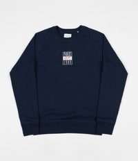 Parlez Edgar Crewneck Sweatshirt - Navy