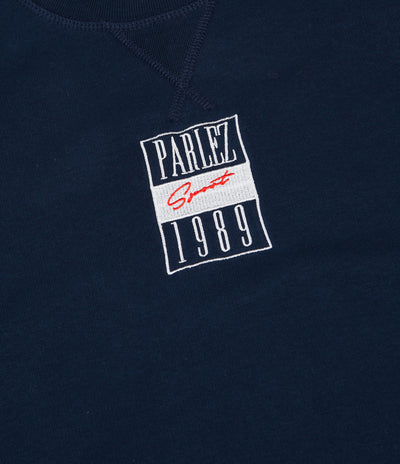 Parlez Edgar Crewneck Sweatshirt - Navy