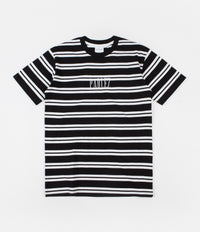 Parlez Edition Thin Stripe T-Shirt - Black