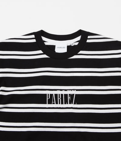 Parlez Edition Thin Stripe T-Shirt - Black