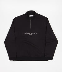 Parlez Endurance 1/4 Zip Sweatshirt - Black