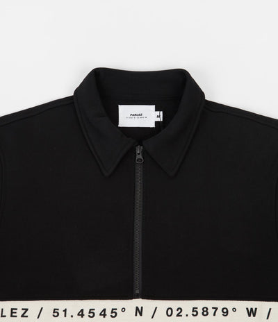 Parlez Farr Quarter Zip Sweatshirt - Black