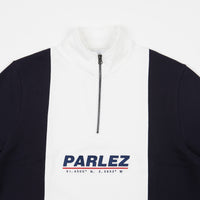 Parlez Fife Half Zip Sweatshirt - Navy thumbnail