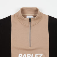 Parlez Fife Half Zip Sweatshirt - Sand thumbnail