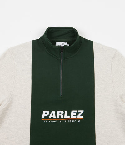 Parlez Fife Half Zip Sweatshirt - Teal