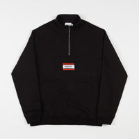 Parlez Flag 1/4 Zip Sweatshirt - Black thumbnail