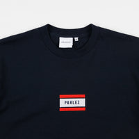 Parlez Flag T-Shirt - Navy thumbnail