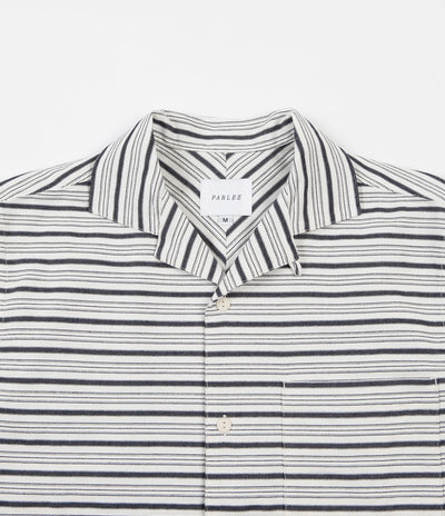 Parlez Galeas Short Sleeve Shirt - White Stripe