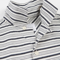 Parlez Galeas Short Sleeve Shirt - White Stripe thumbnail