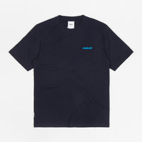 Parlez Grid T-Shirt - Navy thumbnail