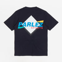 Parlez Grid T-Shirt - Navy thumbnail