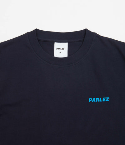 Parlez Grid T-Shirt - Navy
