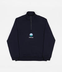 Parlez Held 1/4 Zip Sweatshirt - Navy
