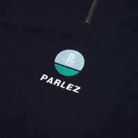 Parlez Held 1/4 Zip Sweatshirt - Navy thumbnail