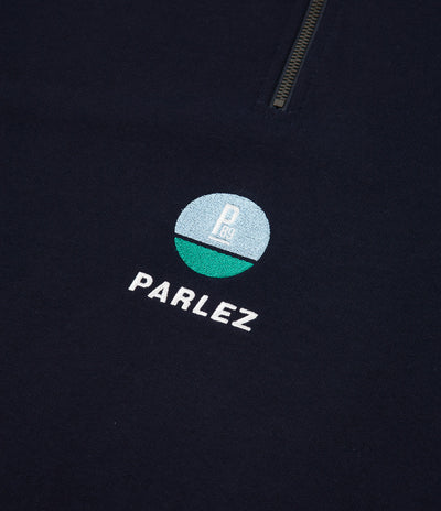 Parlez Held 1/4 Zip Sweatshirt - Navy