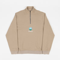 Parlez Held 1/4 Zip Sweatshirt - Sand thumbnail