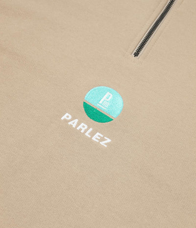 Parlez Held 1/4 Zip Sweatshirt - Sand
