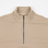 Parlez Held 1/4 Zip Sweatshirt - Sand thumbnail